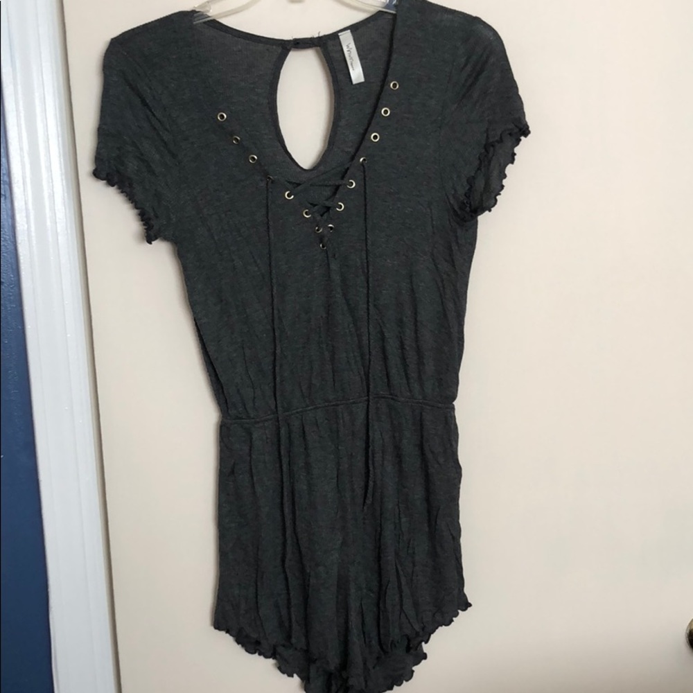 Grey romper